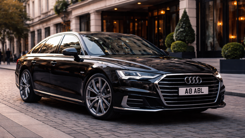 Audi A8 in London